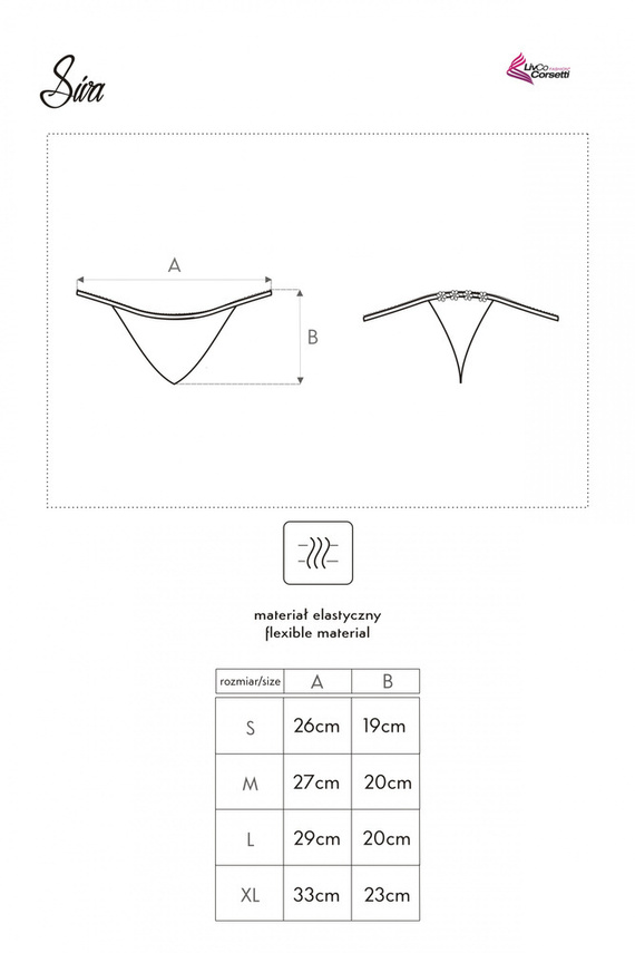 Siva LC 6065 LivCo Corsetti Moda mutandine donna bianco