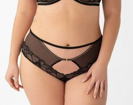 K 759 Saanvi Mutandine da donna Gorsenia - nero