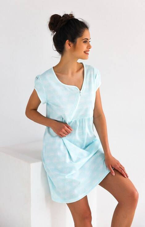 Camicia da notte Alma Sensis - menta