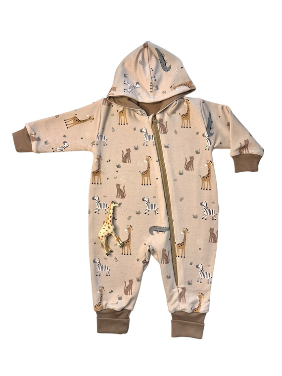 Mamatti KL021 tuta da ginnastica senza piedi per bambino - 100% cotone | Qualità polacca | Comfort quotidiano