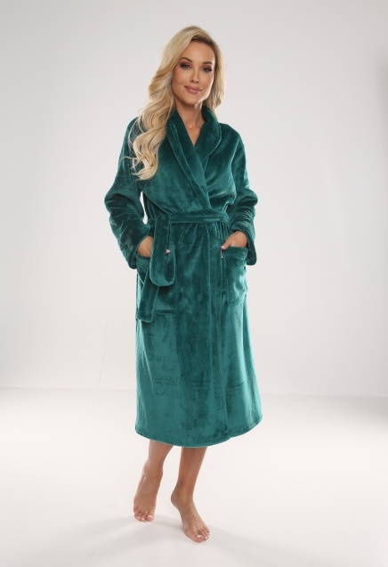 628 Accappatoio da donna Abigail Long Forex - verde