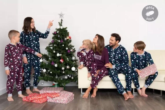 Sid Pigiama per bambini Moda italiana - stampa bordeaux