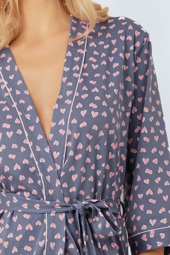 Tiana Accappatoio da donna Moda italiana - stampa