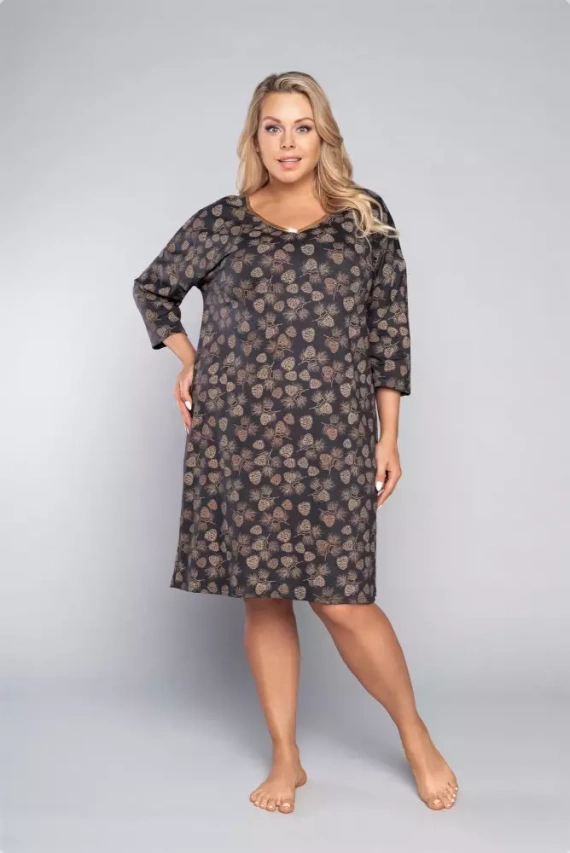 Pinnia camicia 3/4 donna Italia Fashion - stampa