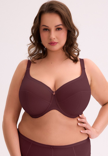 BSM 1058 Sonia Reggiseno semiimbottito maxi Gaia - blu