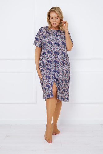 Camicia da notte Bonaria, manica corta Moda italiana - stampa