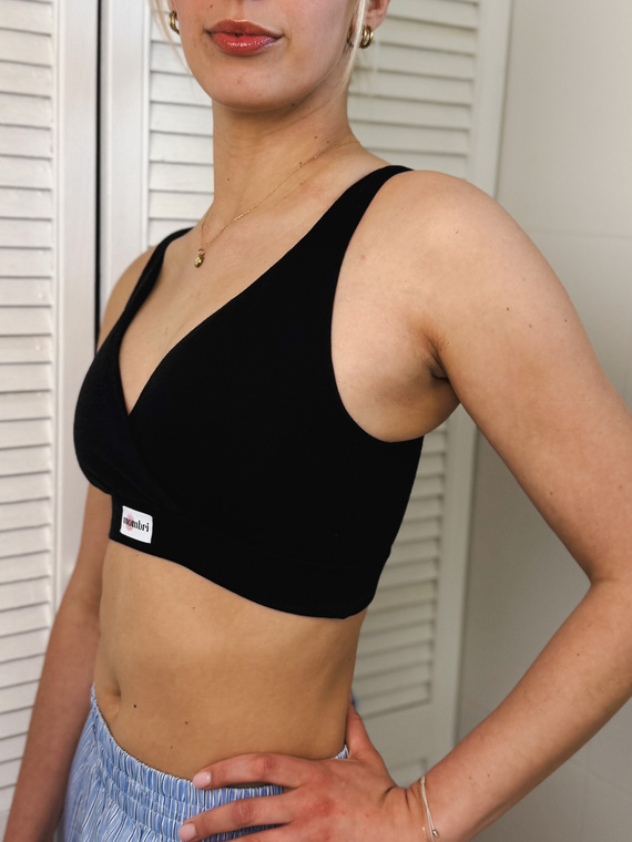 Milk&Love Mombri Klasyk reggiseno allattamento impermeabile black