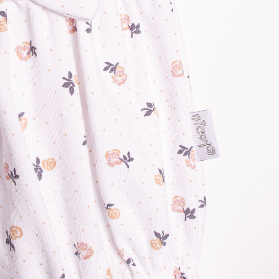 Nicol 220153 tutina bimba cotone floreale con volant estiva