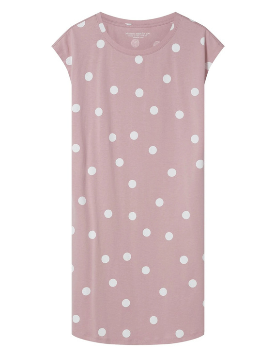 Henderson Gitte 45426 Camicia da Notte 100% Cotone Dusty Rose Manica Corta