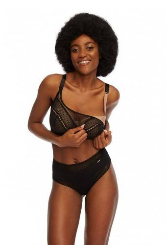 BM-929 K Reggiseno morbido Kinga nero