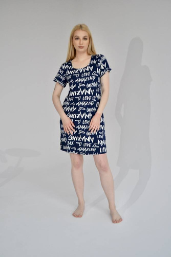 645 Camicia da notte Amazing Forex - blu navy