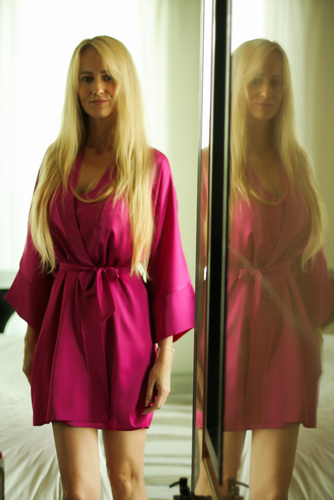 Panama Vestaglia da donna Podomka Kalimo - fucsia