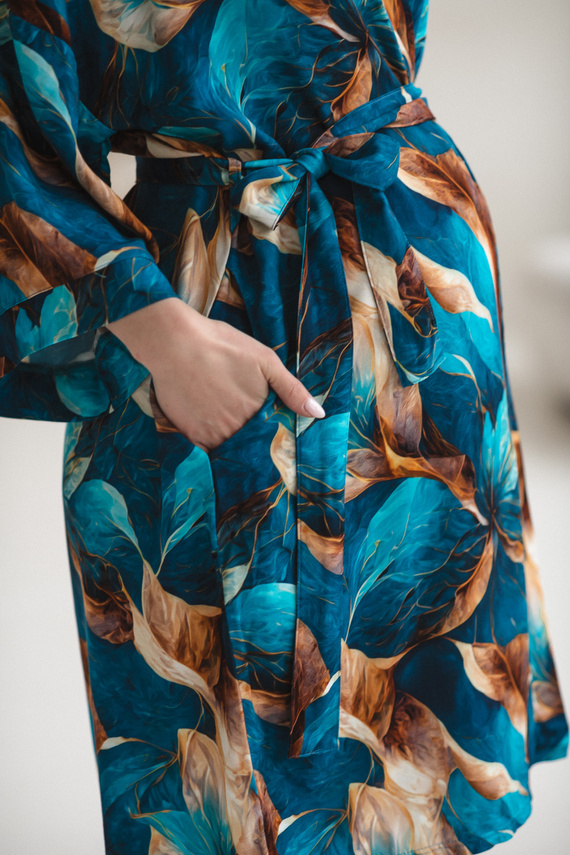 Milk&Love accappatoio premaman bambù 100% viscosa