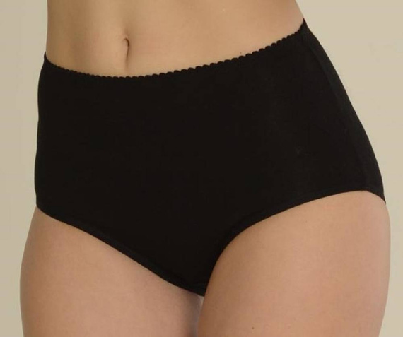 018 Sara Slip a vita alta De lafense - nero