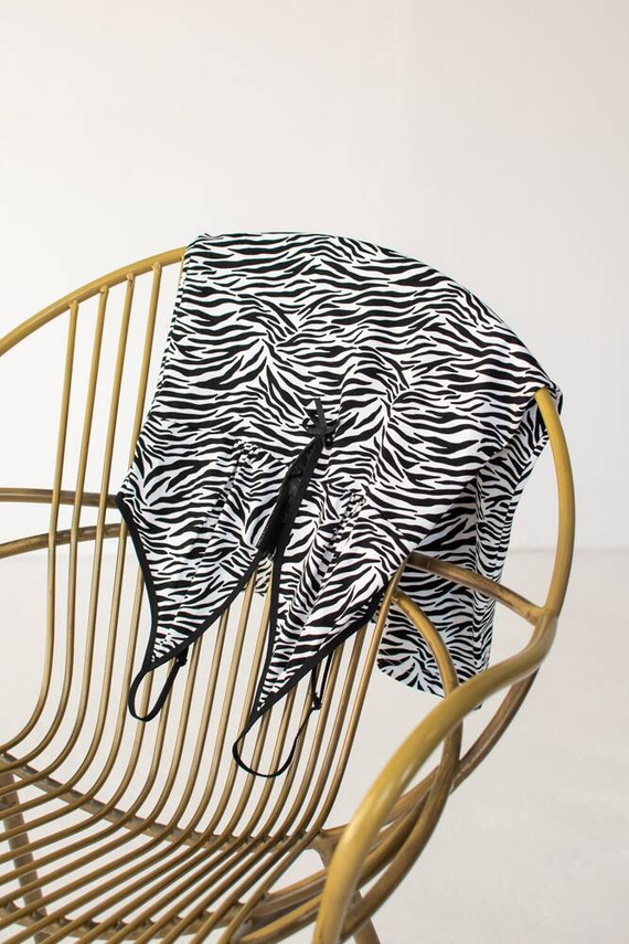 746 Camicia da notte Savannah De Lafense - bianco-nero