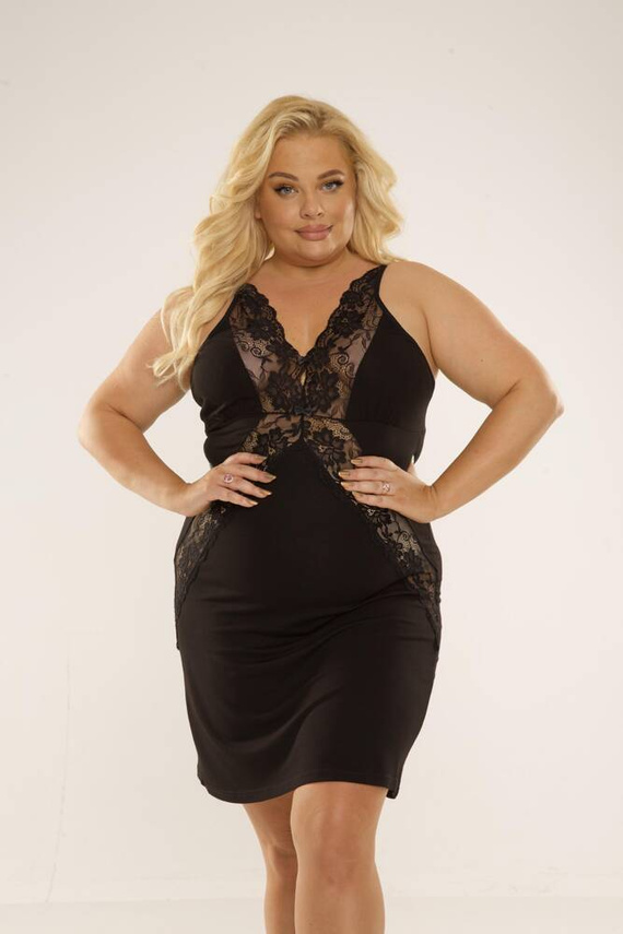 879 Camicia da notte Agnes Forex - nero