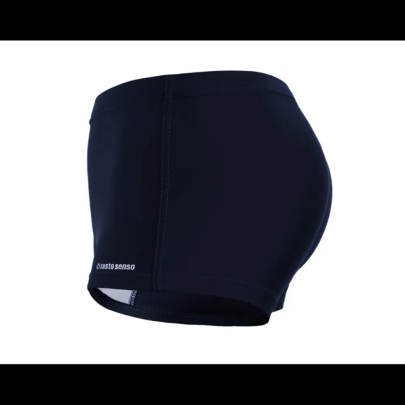 Sesto Senso DS01 Costume da bagno donna, pantaloncini sportivi, asciugatura rapida, blu navy
