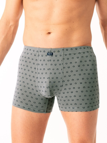 Boxer da uomo MXH 612 B25 Key grey - cotone, confortevole, in confezione elegante