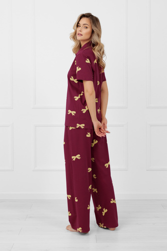 Kwadro Pigiama da donna Moda italiana in cotone biologico, elegante e confortevole