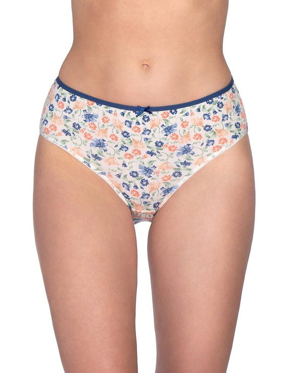 LamaL-122 BI-68 slip donna cotone bikini 3 pezzi comodi