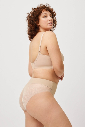 19617 Mutandine Ysabel Mora da donna beige - in pizzo, comode, classiche