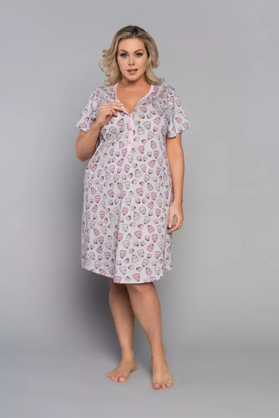 Dolce Camicia da donna a maniche corte Moda italiana - stampa