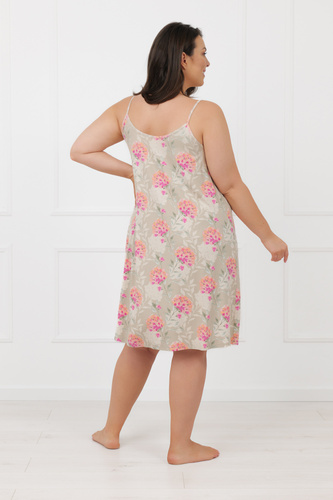 Camicia da notte Harmonia Moda italiana spalline sottili viscosa