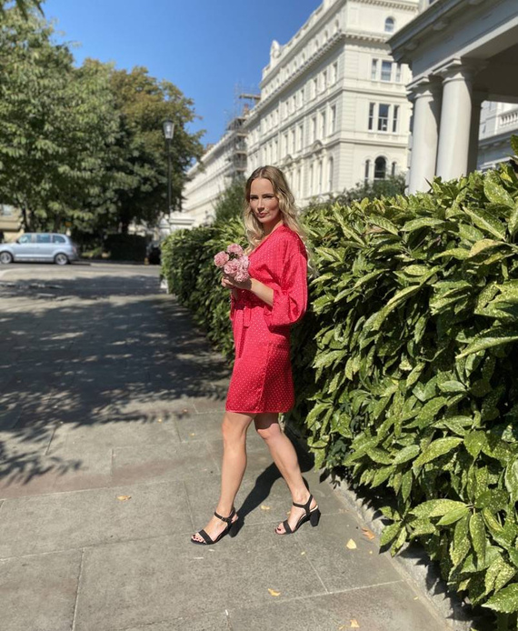 370 Vestaglia da donna Laurine Forex - lampone