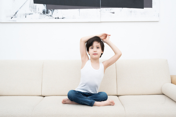 Gilet Tomi per ragazzi, spalla larga Moda Italiana - bianco