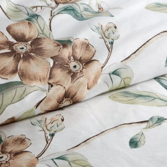 Parure copripiumino cotone Nikola Eurofirany morbida con zip premium