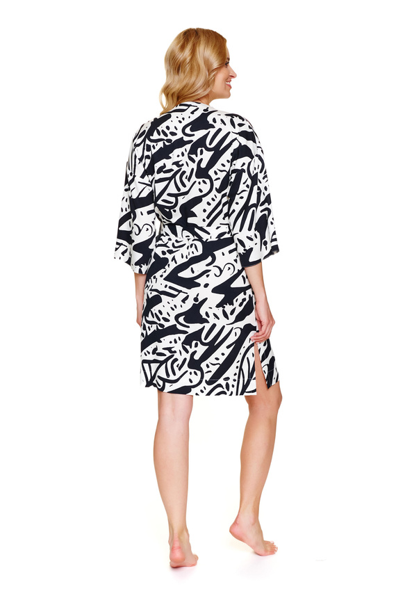 7311 Vestaglia da donna Doctor Nap La Palma - viscosa, stampa alla moda