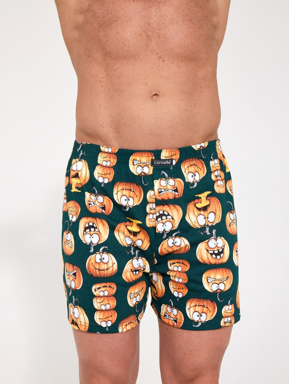Boxer da uomo Cornette Classic 001/195 011/195 Pumpkin 100% cotone, modello ampio