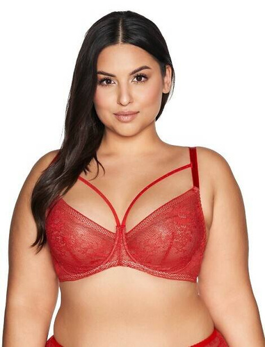2128 Reggiseno morbido Ava - rosso