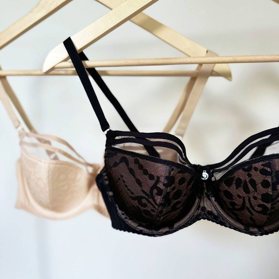 BS 1191 Reggiseno semi-imbottito Bice (semi-morbido) Gaia- nero