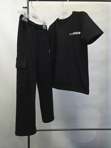 T-shirt bambino Six Seven Bambarillo – comoda e ideale ogni giorno black