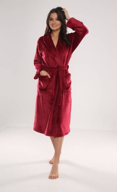 628 Accappatoio da donna Abigail Long Forex - marrone