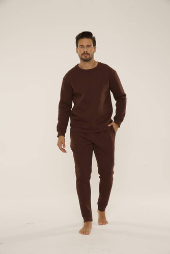 813 Indigo Tuta da uomo De Lafense - cioccolato