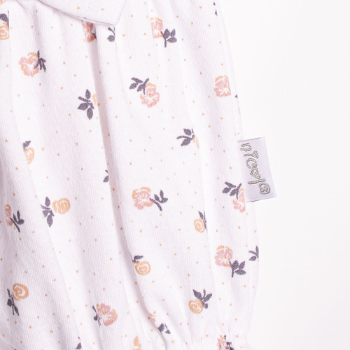 Nicol 220153 tutina bimba cotone floreale con volant estiva