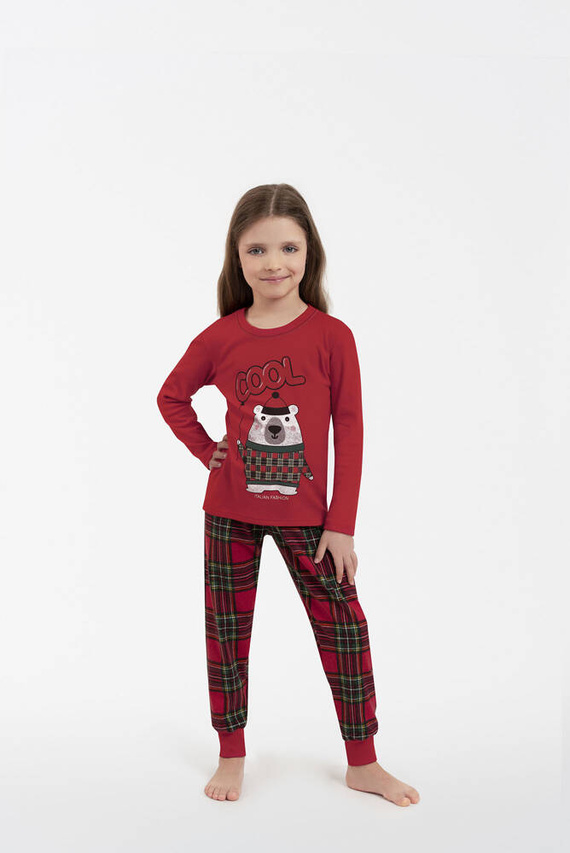 Tess Pigiama bambino Moda italiana - rosso/stampa