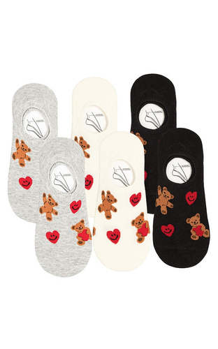 CDB200-140 Ballerine da donna Moraj - Ballerine comode con tacco in silicone e cuciture piatte