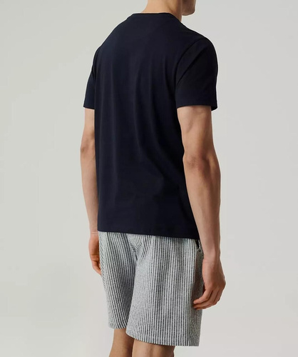 Atlantic NMP-381 pigiama uomo estivo cotone peach effect