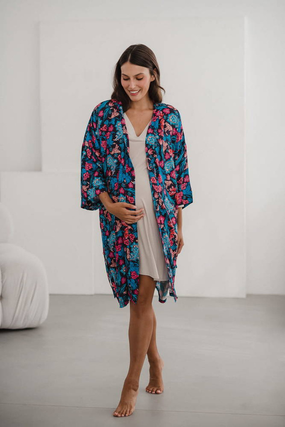 Noc orientu szlafrok bambusowy Milk&Love