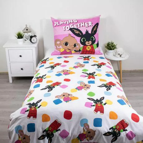Biancheria Bing Coniglietto e Sula 140x200 cotone Jerry Fabrics