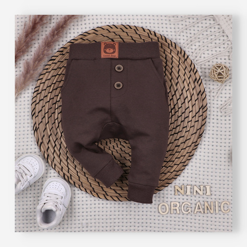 Nini Pantaloni Tuta Bambino 95% Cotone Biologico – Polonia