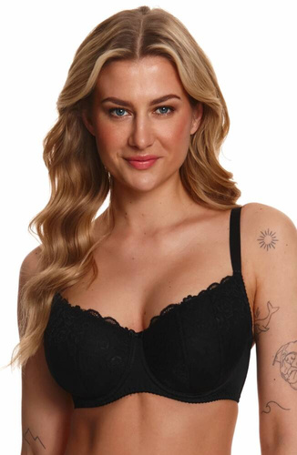 152 Reggiseno imbottito nero Lupoline