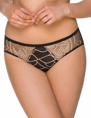 2212 Lupoline mutandine da donna - nero - oro