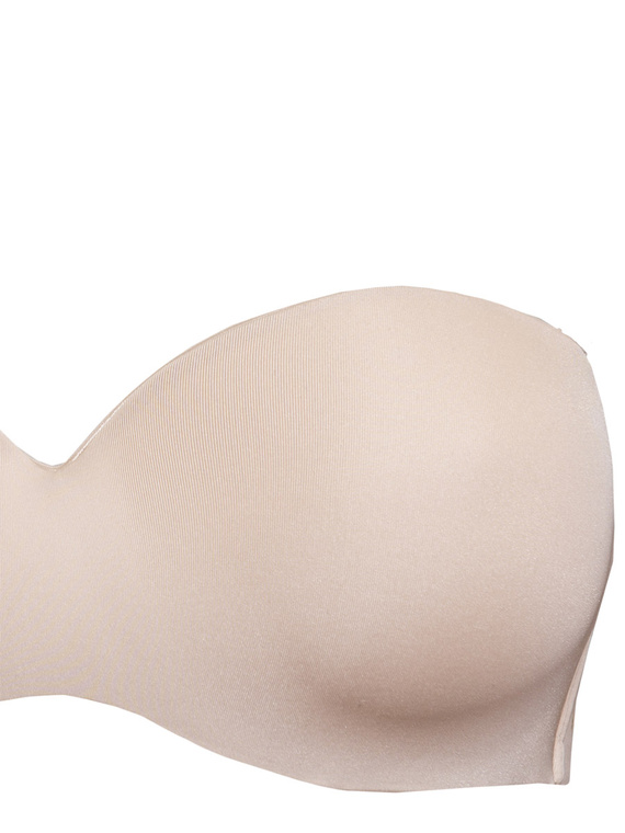 1580 Reggiseno push-up Fantastic - a fascia, microfibra Sielei beige