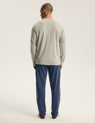 Henderson Core 45500 Flank Pigiama Uomo Verde 100% Cotone Lungo
