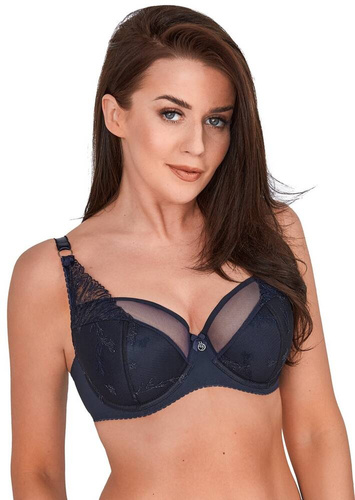 BS 1209 Reggiseno semi-imbottito Naomi (semi-morbido) Gaia-blu