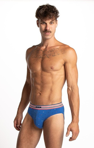 M-1065 Slip Lama da uomo 2 pezzi, cotone con elastan, confortevole e resistente